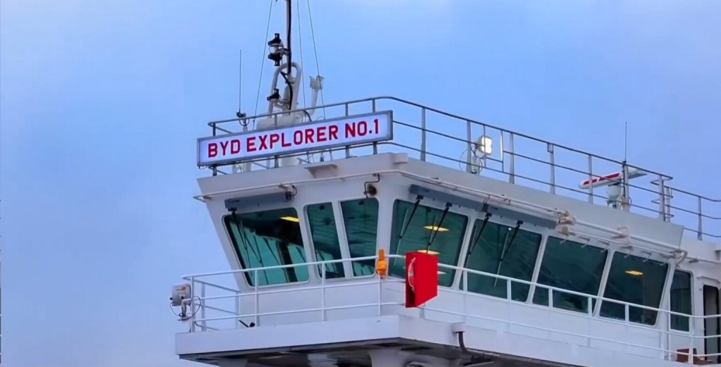BYD Lancar Kapal Kargo Explorer No. 1 untuk Eksport Kenderaannya