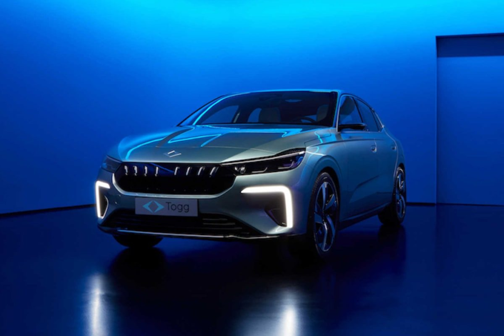 Togg Mendedahkan Kereta Elektrik Fastback T10F di CES 2024