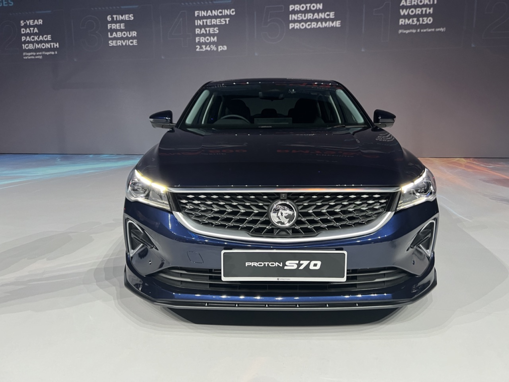 Tempoh Menunggu Proton S70 Warna Marine Blue Mencecah 3-Bulan