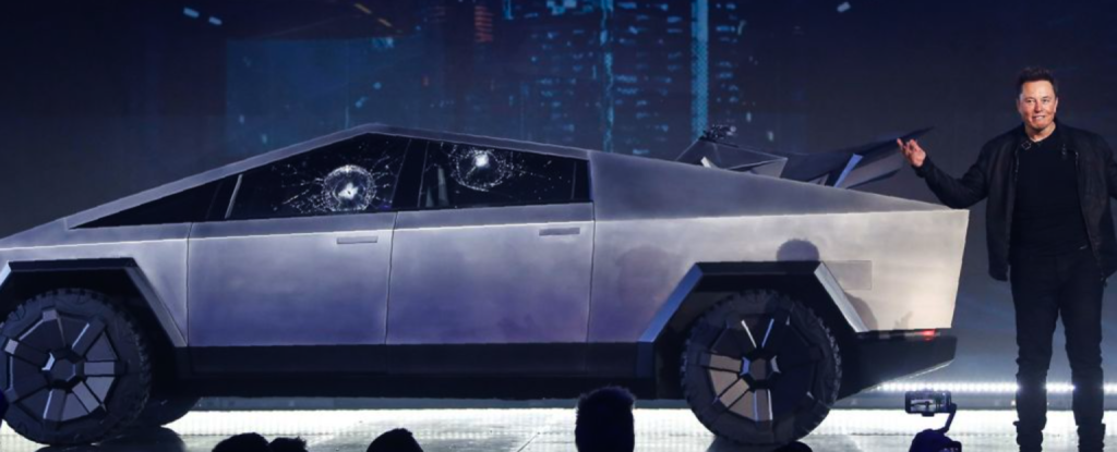 Tesla Kini Menjual Pelekat Tingkap “Kaca Pecah” Untuk Cybertruck