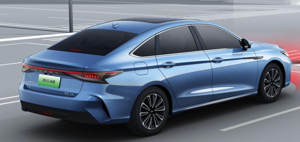 Chery Melancarkan Sedan Plug-in Hibrid Fengyun A8 di China