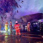 16 Kenderaan Musnah Dalam Kebakaran yang Melibatkan Dua Bengkel Kereta