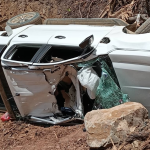 Lelaki Maut Selepas 4×4 Dihempap ​​Batu Jatuh