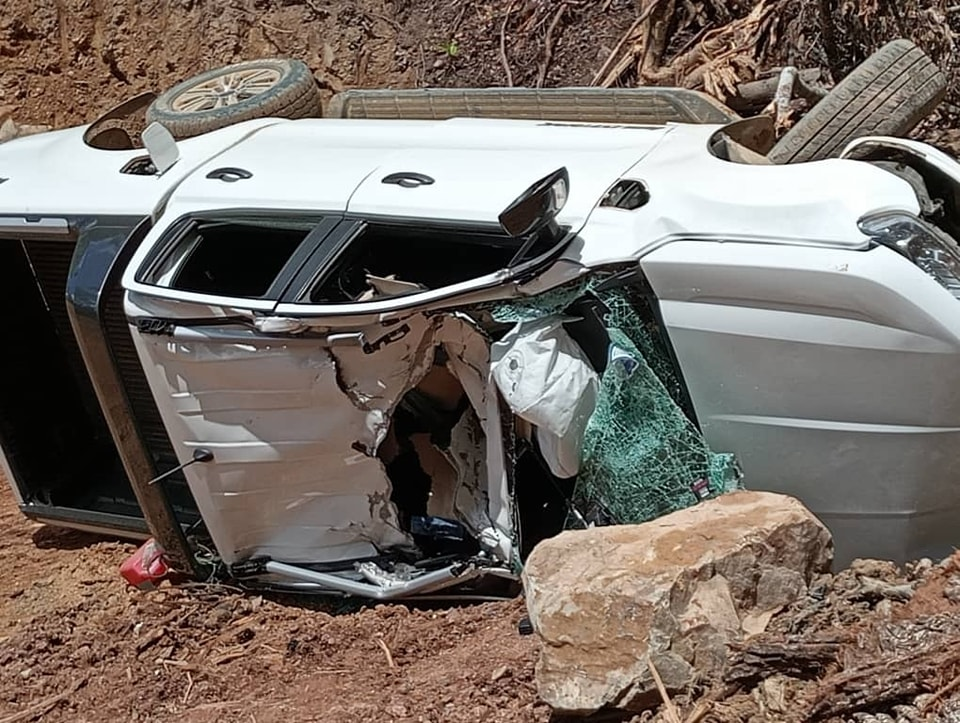 Lelaki Maut Selepas 4×4 Dihempap Batu Jatuh