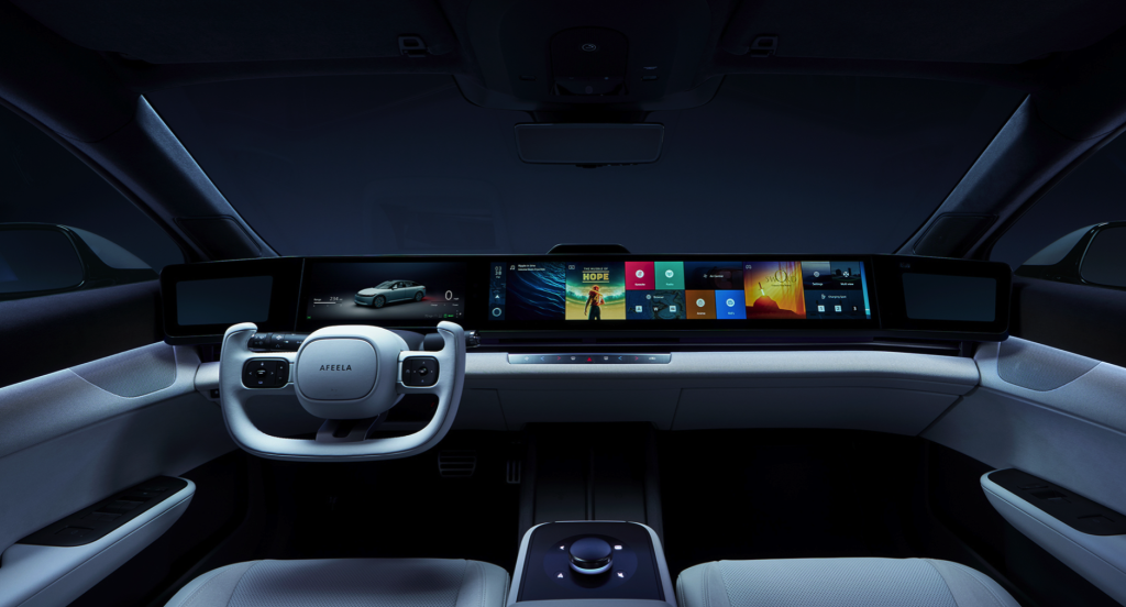 Sony dan Honda Afeela Memperkenalkan Sedan Elektrik Futuristik