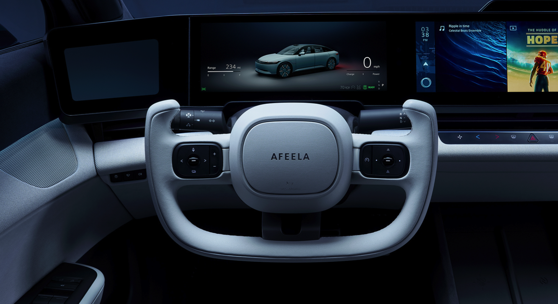 Sony dan Honda Afeela Memperkenalkan Sedan Elektrik Futuristik