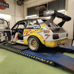 Toyota Starlet Dengan Enjin Suzuki Hayabusa V8 Yang Menghasilkan 345hp