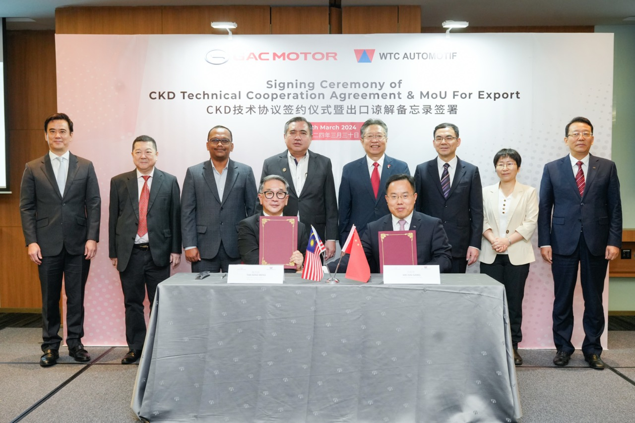 WTCA dan GAC Motor Bekerjasama untuk Projek Pemasangan Kenderaan CKD di Malaysia