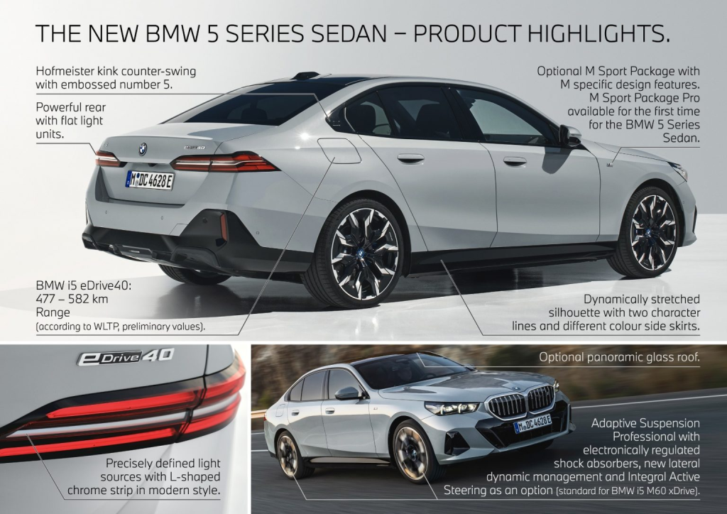 BMW 5 Series Memenangi Anugerah Kereta Mewah Dunia 2024