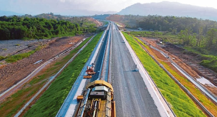 Kemajuan ECRL Lebih Awal Daripada Jangkaan