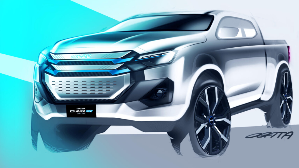 Isuzu Memperkenalkan Konsep Elektrik D-Max Ute untuk Australia