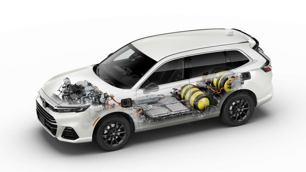 Honda CR-V e:FCEV 2025 Dilancarkan Di Amerika dengan Jarak Pemanduan 434km