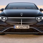 Mercedes-Benz EQS 2024 Mempunyai Bintang Mercedes Tegak di Bonet