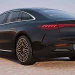 Mercedes-Benz EQS 2024 Mempunyai Bintang Mercedes Tegak di Bonet