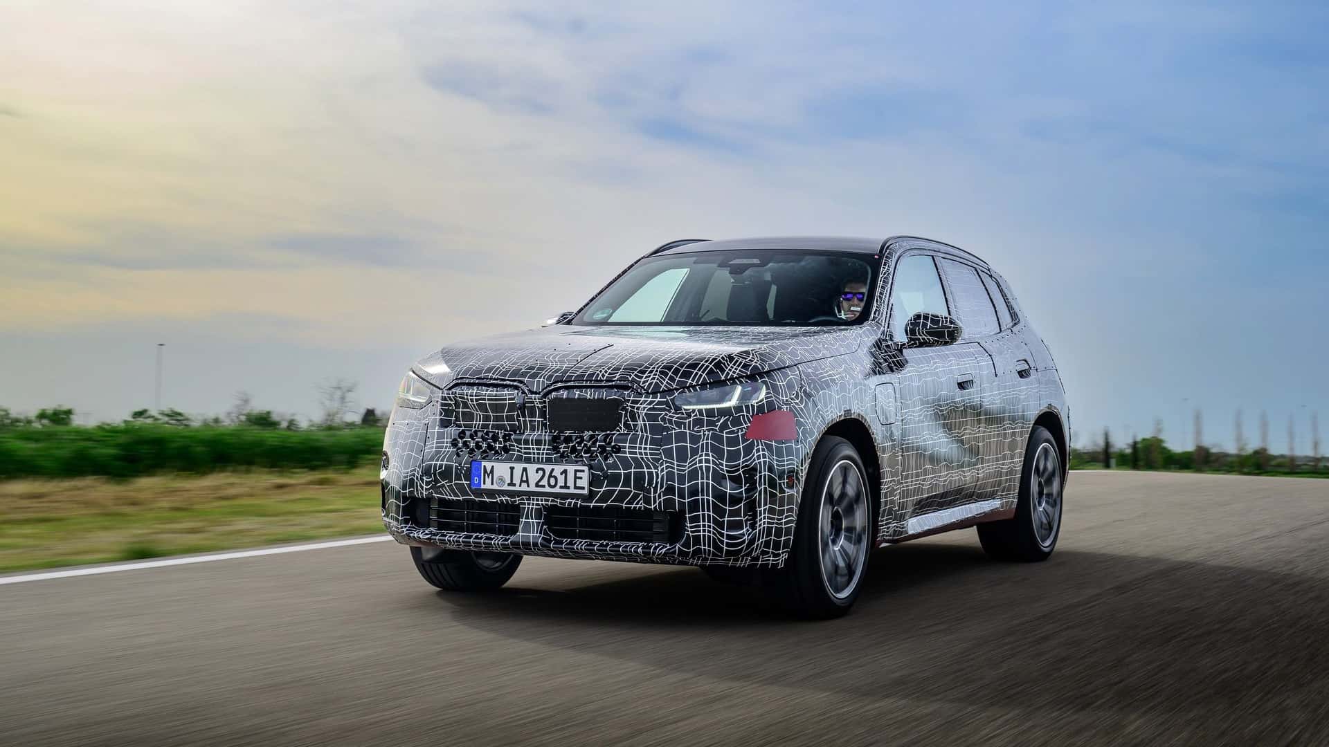 BMW X3 Baharu Menjalani Ujian Akhir
