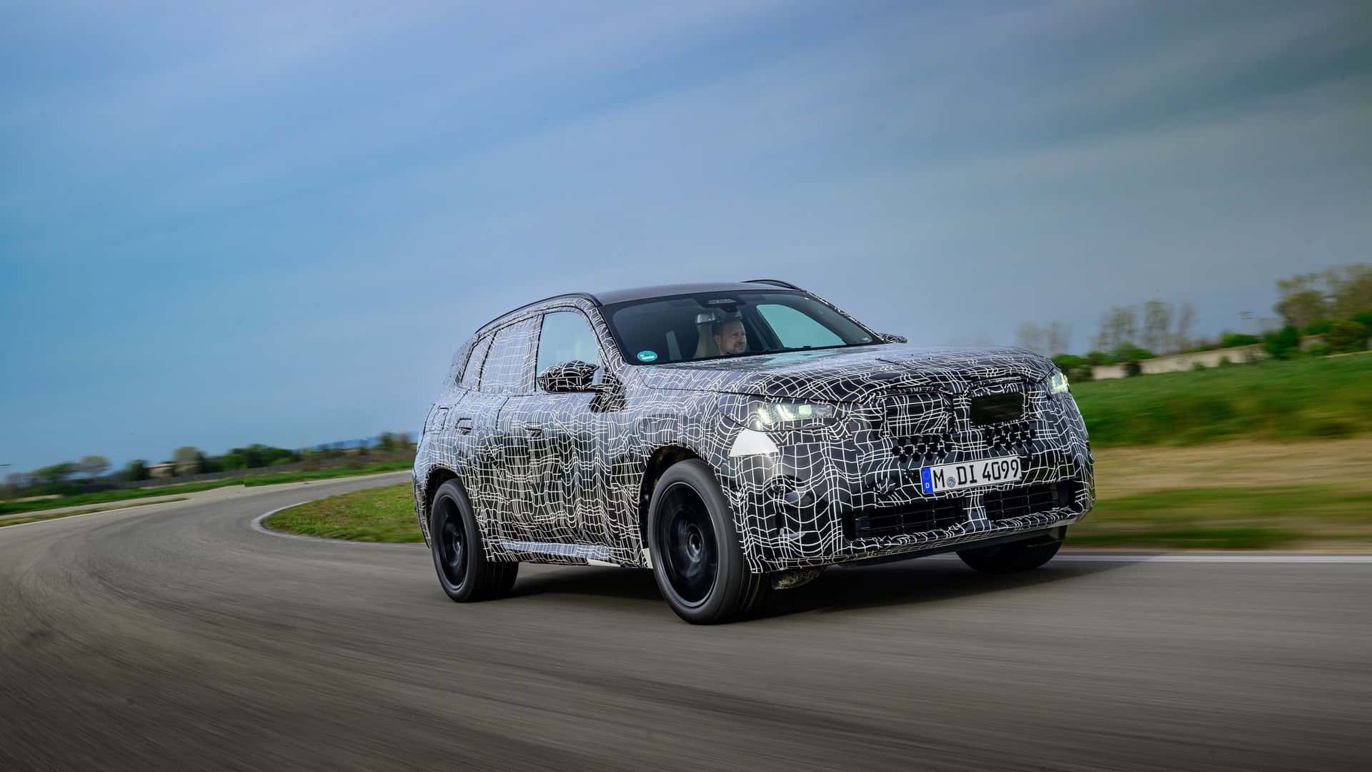 BMW X3 Baharu Menjalani Ujian Akhir