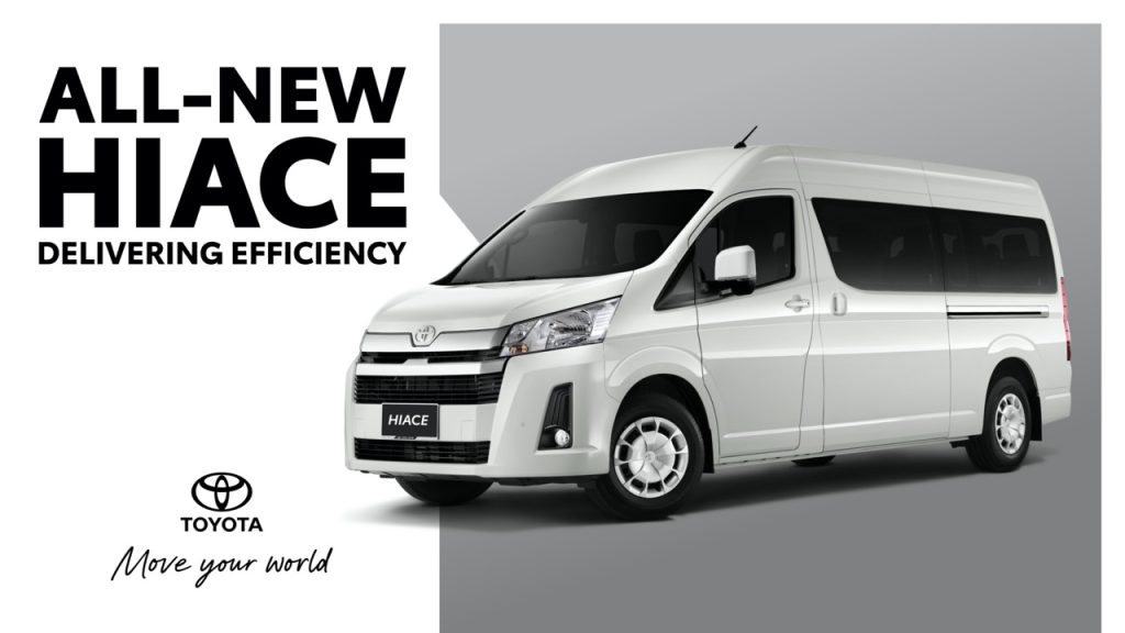 Tempahan Dibuka untuk Toyota Hiace Super Long Wheelbase Baharu