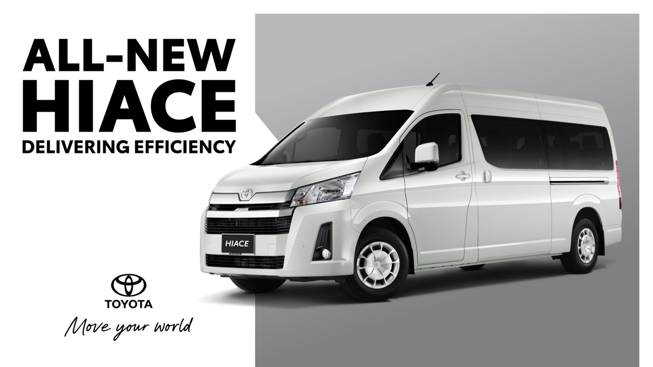 Tempahan Dibuka untuk Toyota Hiace Super Long Wheelbase Baharu