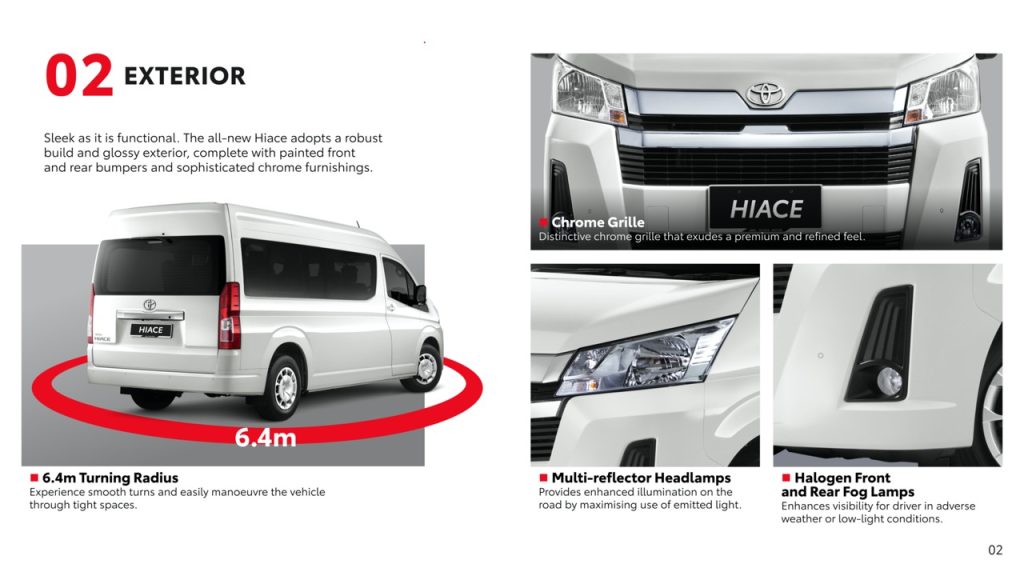 Tempahan Dibuka untuk Toyota Hiace Super Long Wheelbase Baharu