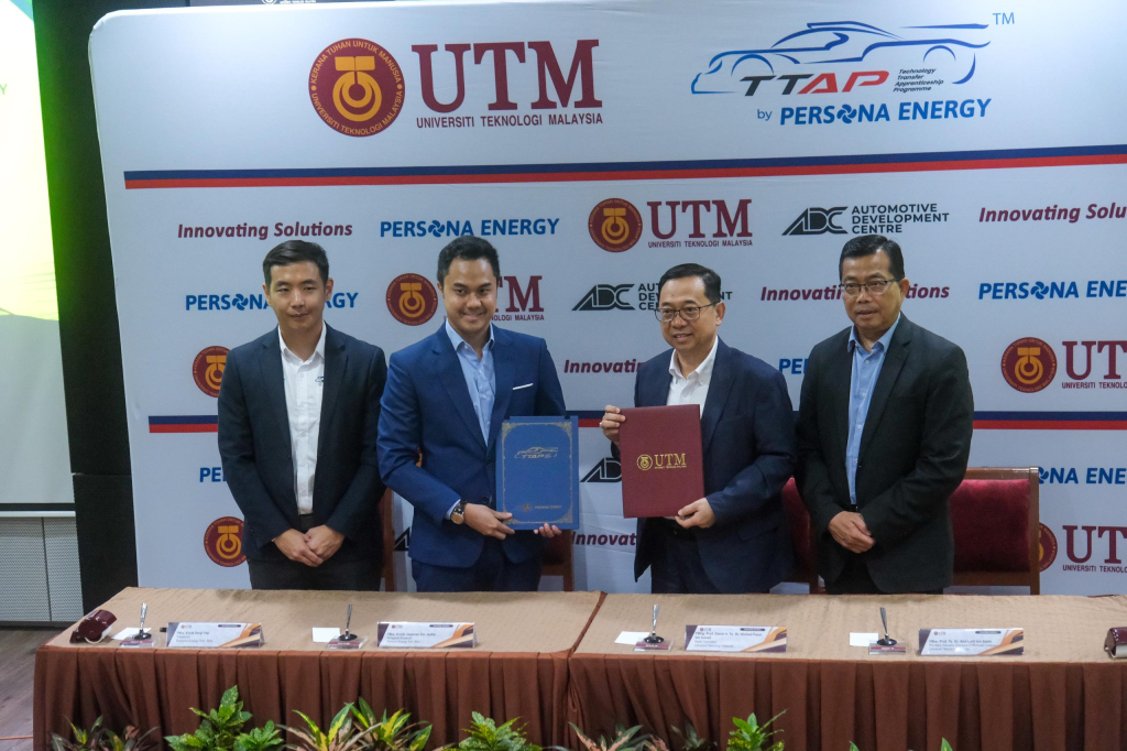 Persona Energy dan UTM Melancarkan Program Pendidikan Sukan Permotoran