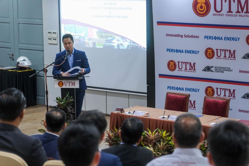 Persona Energy dan UTM Melancarkan Program Pendidikan Sukan Permotoran