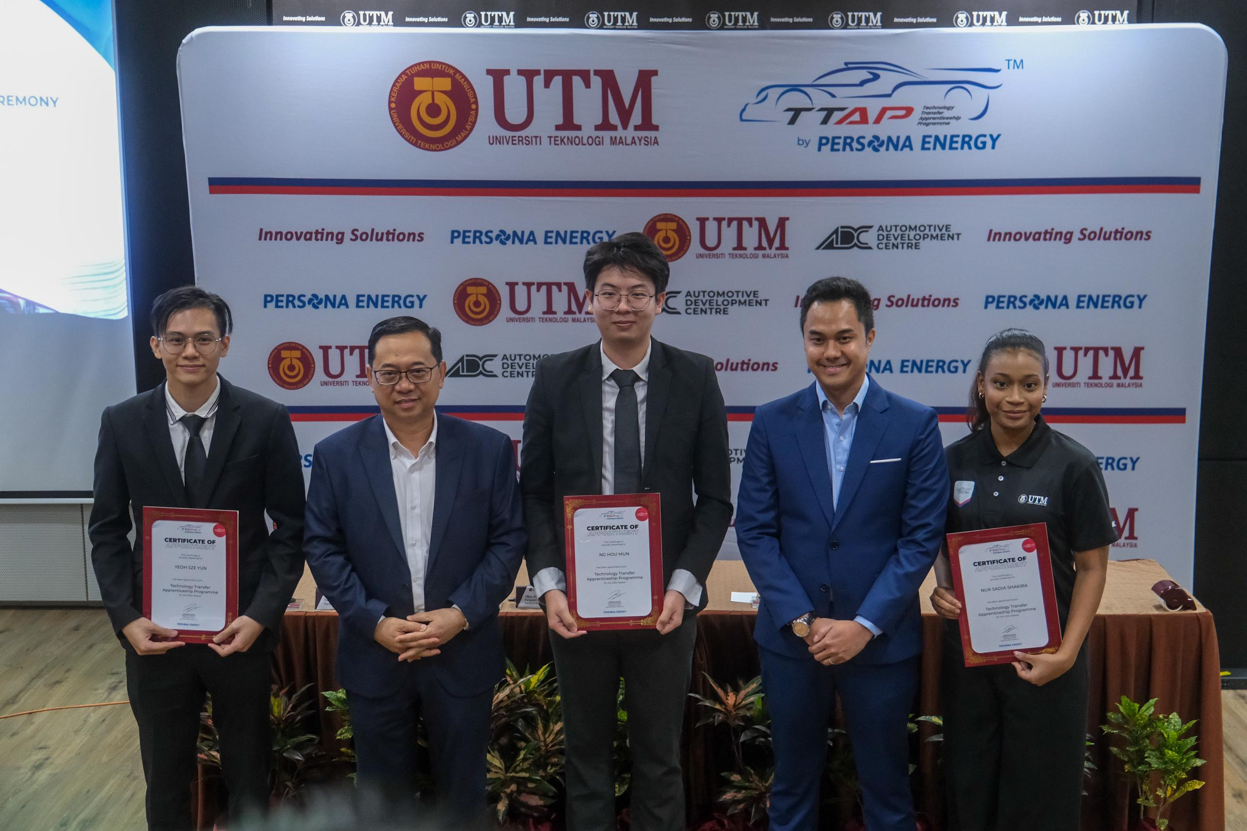 Persona Energy dan UTM Melancarkan Program Pendidikan Sukan Permotoran