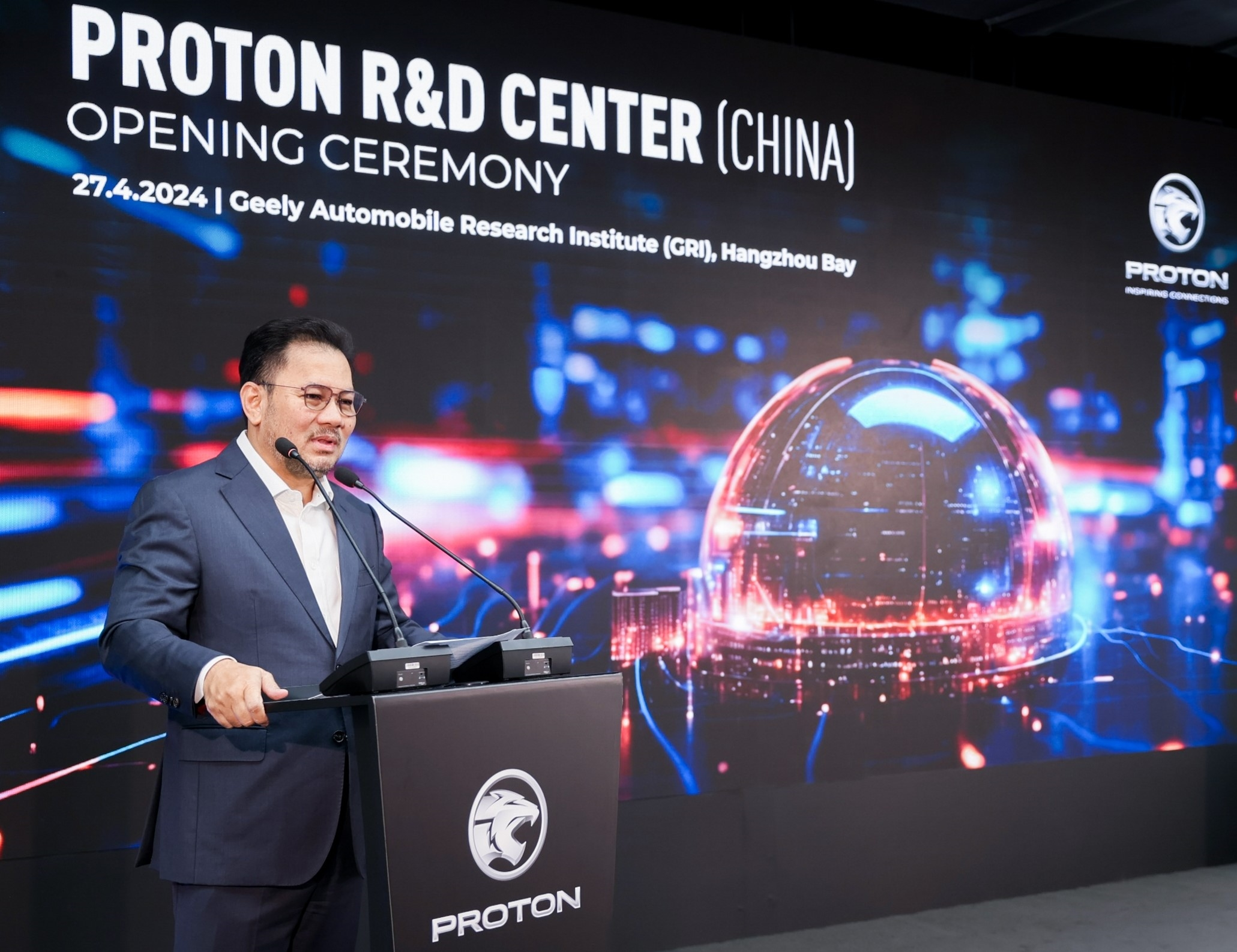 Proton Membuka Fasiliti R&D Di China