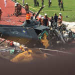 Dua Helikopter Bertembung, 10 Tentera Terkorban