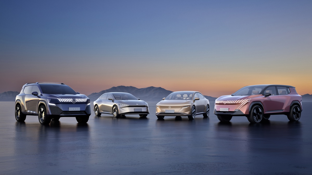 Nissan Memperkenalkan Empat Konsep NEV yang Dibangunkan dengan Dong Feng