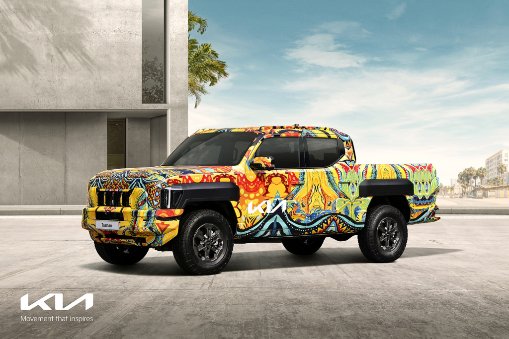 Kia Memperkenalkan ‘Camouflage’ Diinspirasikan Oleh Australia untuk Trak Pikap Tasman