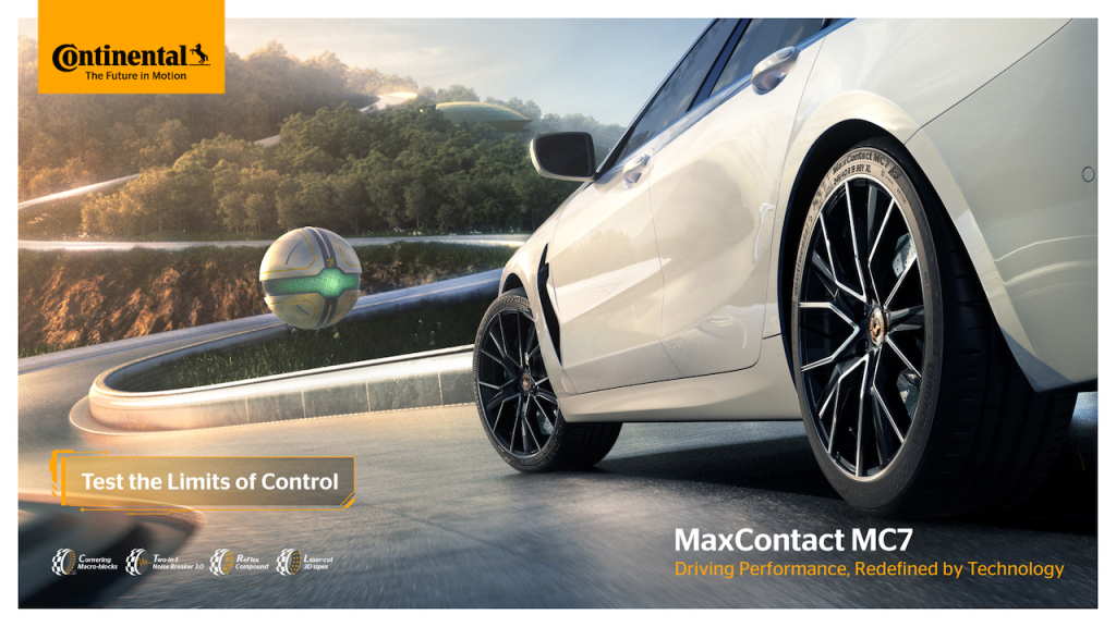 Continental Tyres Lancar MaxContact MC7 untuk Pemandu Asia Pasifik