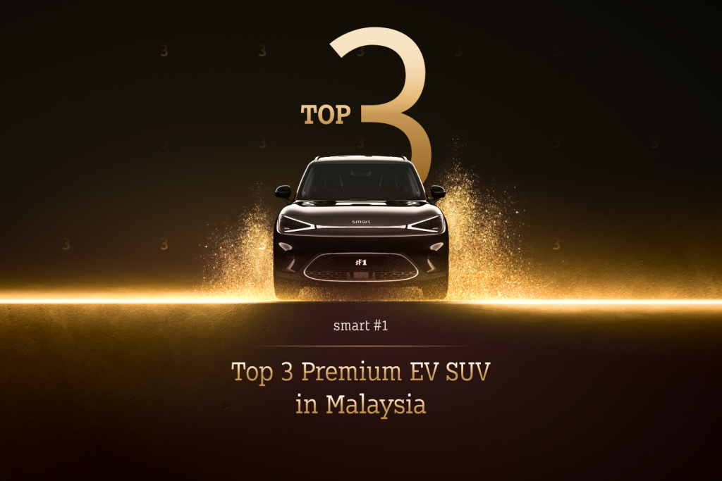 smart #1 Menjamin Kedudukan Ketiga dalam Pasaran EV Malaysia