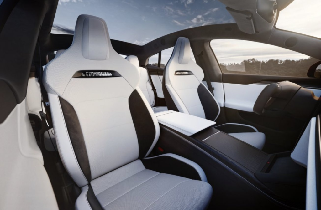 Tesla Model S Plaid Mendapat Tempat Duduk Sport Baharu sebagai Standard