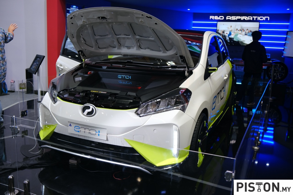 Prototaip Perodua EMO-1 Dipamerkan – Bateri 55.7kWj, 160hp, 220Nm Tork