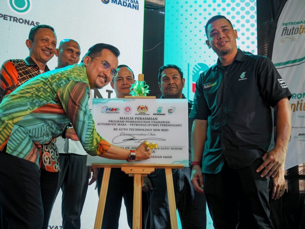Program PUMP Petronas Labur RM2.5 Juta dalam Usahawan Automotif Terengganu