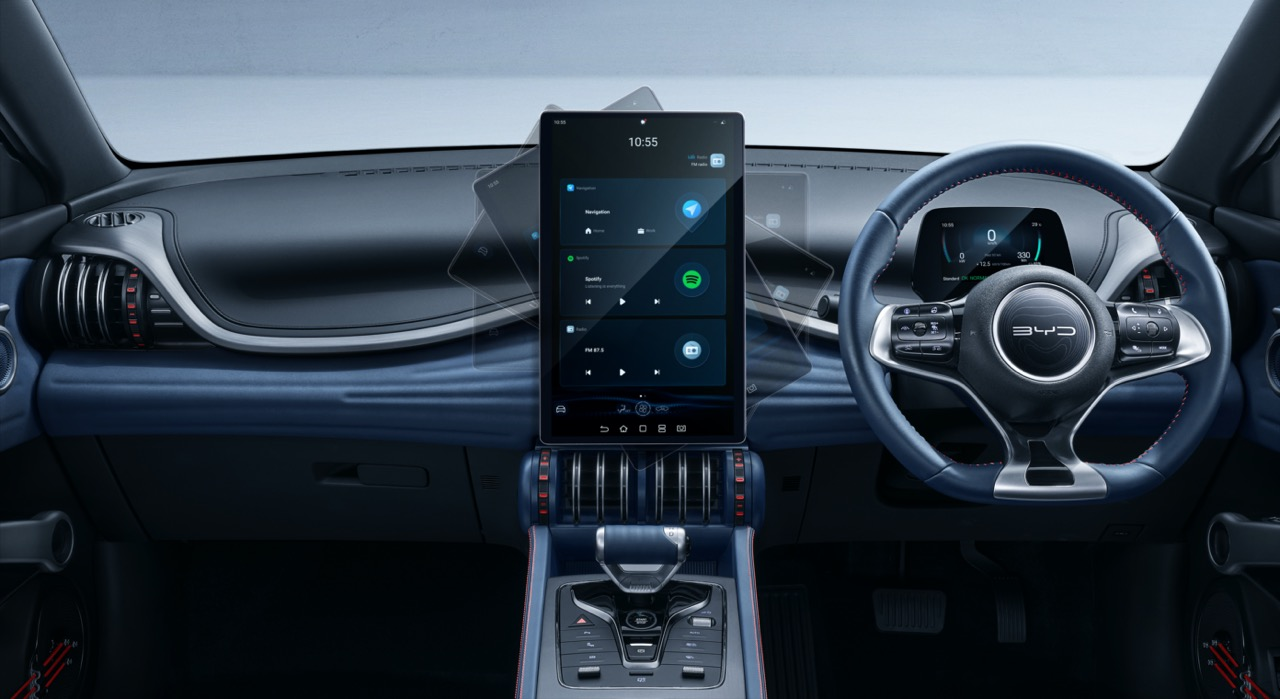 BYD Atto 3 2024 Dilancarkan Dengan Harga RM150K – Dalaman “Black-Dark Blue” Baharu