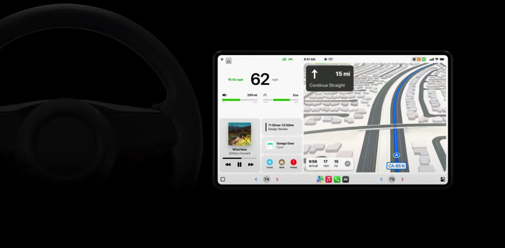 Apple Memperkenalkan Sistem CarPlay yang Diperbaiki