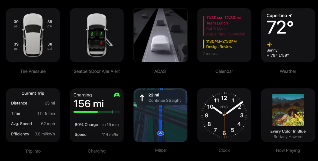 Apple Memperkenalkan Sistem CarPlay yang Diperbaiki