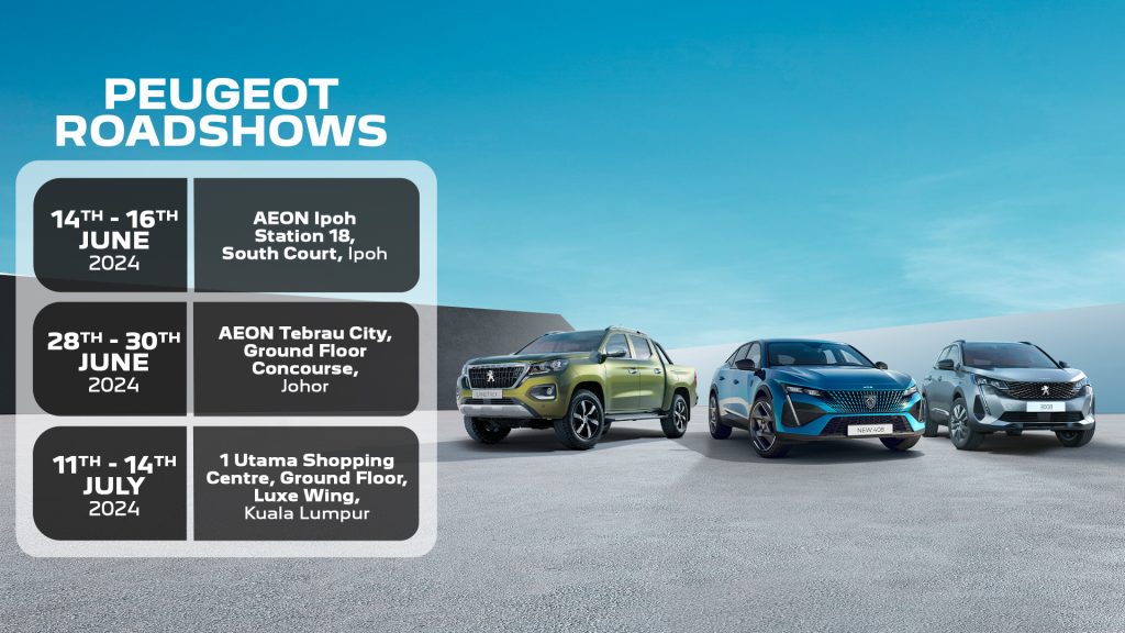 Roadshow Peugeot 408 di Seluruh Negara: Nikmati Rebat Eksklusif dan Pandu Uji