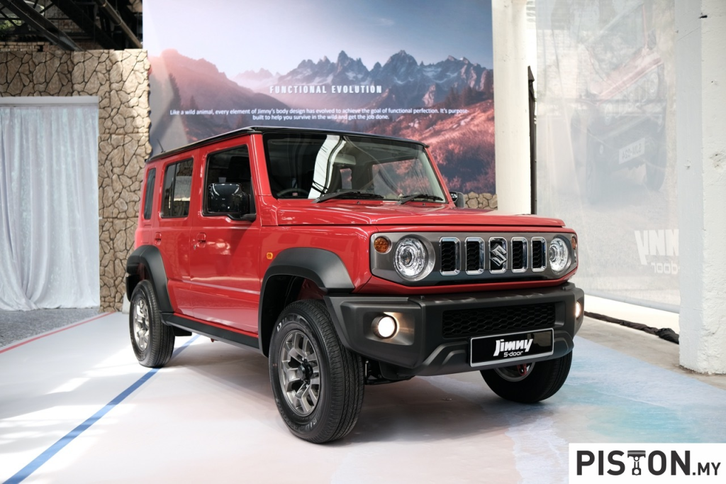 Suzuki Jimny 5 Pintu Dilancarkan Secara Rasmi – Harga Bermula dari RM199,950