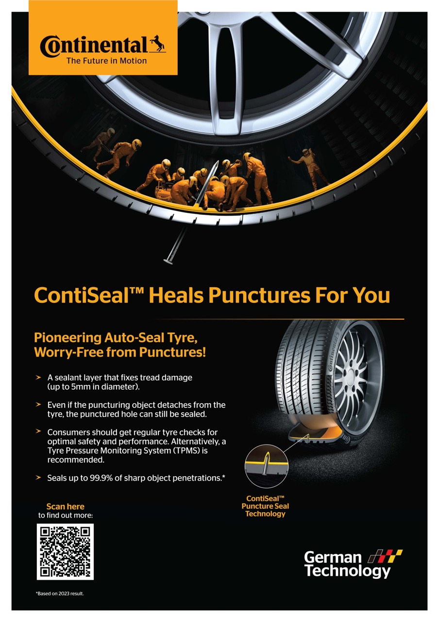 ContiSeal: Merintis Teknologi Tayar Pengedapan Automatik (Auto-Seal)
