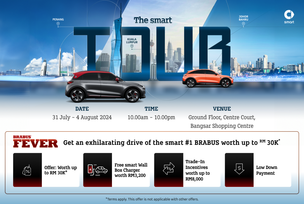 smart Tour Brand Roadshow Coming To Bangsar Shopping Centre