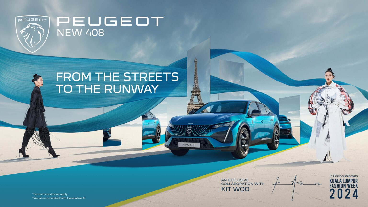 Peugeot Malaysia Bekerjasama dengan Minggu Fesyen KL 2024 untuk Kempen Eksklusif