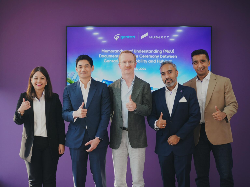 Hubject Dan Gentari Bekerjasama Untuk Menyelaraskan Pengecasan EV Di Seluruh Asia Tenggara