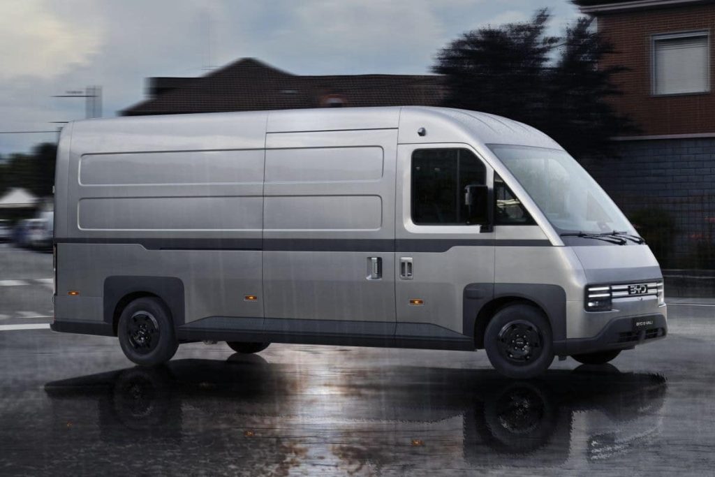 BYD E-Vali is an Electric Light Commercial Vehicle with 250km EV Range
