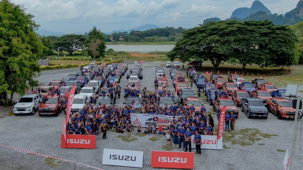 Pemilik Isuzu D-Max Berhimpun Raikan Hari Merdeka