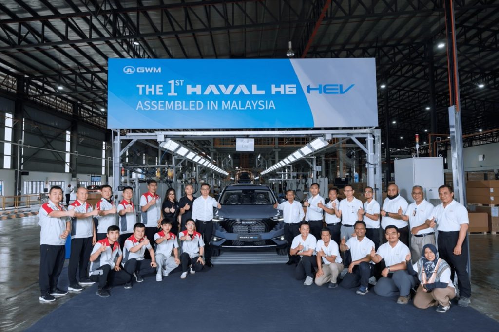 GWM Malaysia Mengeluarkan CKD Haval H6 HEV Pertama – Pelancaran Rasmi pada Oktober 2024