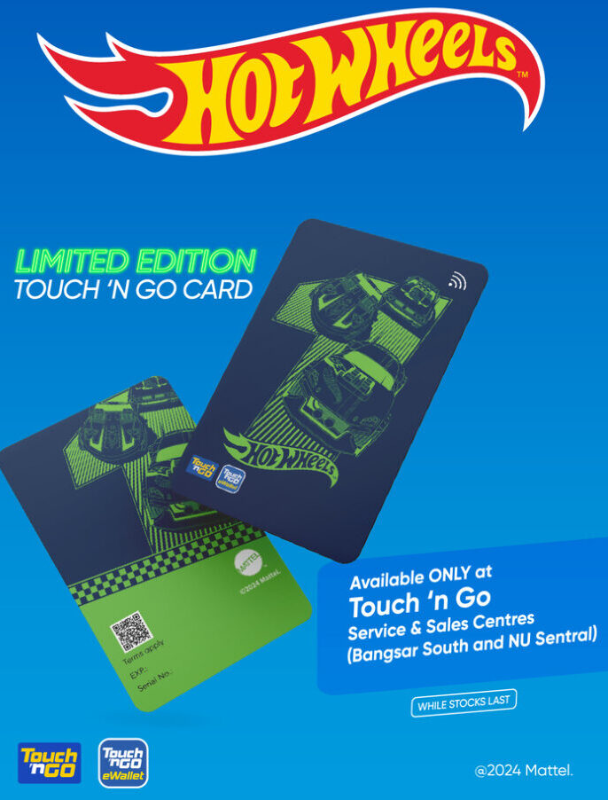 Touch ‘n Go Kembali dengan Kad Siri Hot Wheels Edisi Ketiga