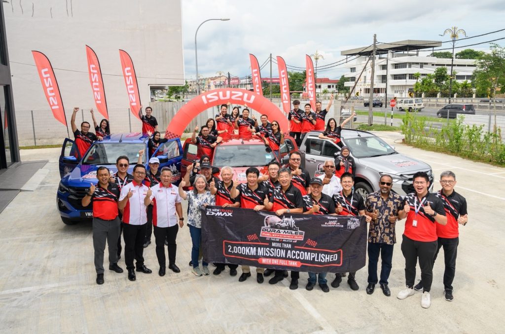 Isuzu D-Max Capai Perjalanan 2,000 Km Dengan Hanya Satu Tangki