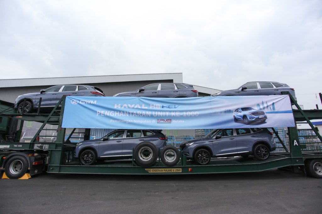 Pengeluaran CKD GWM Haval H6 HEV Capai 1,000 Unit